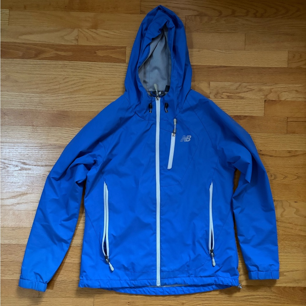 New Balance Blue Hooded Jacket